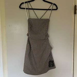 Lulus NWT scrappy mini fall dress